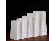 White Plain Pharmacy/Chemist style Paper Retail SOS Bags (3 sizes)